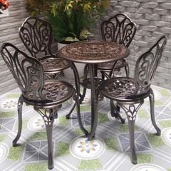 Bộ bàn ghế sân vườn LHBV01 + LHAV01 - Sang Trọng Và Tinh Tế