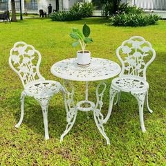 Bộ Bàn Ghế Sân Vườn LHBV1 + LHAV1 - Vẻ Đẹp Sang Trọng Cho Không Gian Ngoài Trời
