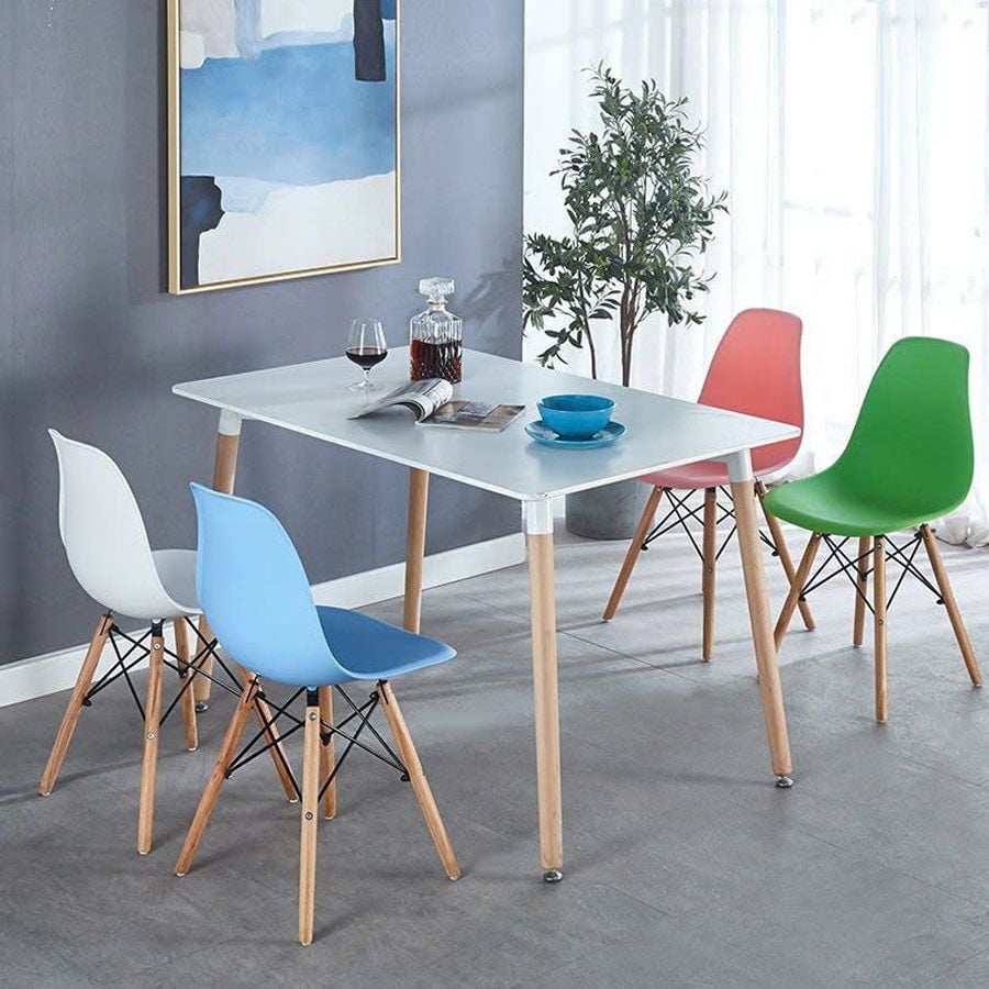 Ghế Nhựa PP Chân Gỗ Giằng Sắt LHA09 – Phong Cách và Tiện Dụng