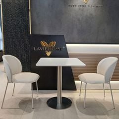 Bộ Bàn Cafe LHB25 + Ghế LHG01– Sự Lựa Chọn Hiện Đại và Tiện Lợi Cho Không Gian Cafe