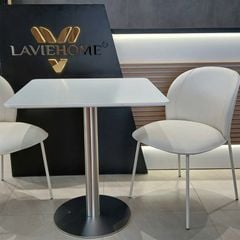 Bộ Bàn Cafe LHB25 + Ghế LHG01– Sự Lựa Chọn Hiện Đại và Tiện Lợi Cho Không Gian Cafe