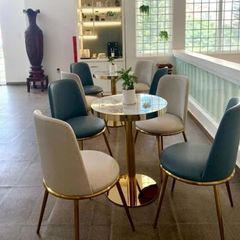Bộ Bàn Ghế Cafe LHB28 + Ghế Aurora LHA29A - Sang Trọng, Hiện Đại