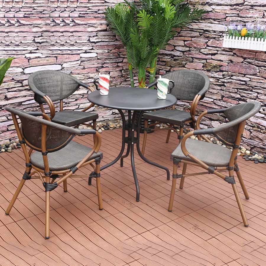Bộ Bàn Ghế Sân Vườn LHBV9 + LHAV06A - Sự Kết Hợp Hoàn Hảo Cho Không Gian Ngoại Thất