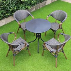 Bộ Bàn Ghế Sân Vườn LHBV9 + LHAV06A - Sự Kết Hợp Hoàn Hảo Cho Không Gian Ngoại Thất