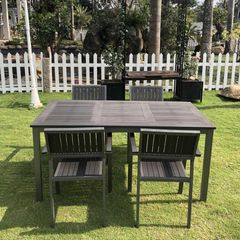Bộ Bàn Ghế Sân Vườn LHBV22 + Ghế LHAV11 - Tinh Tế Cho Không Gian Ngoài Trời