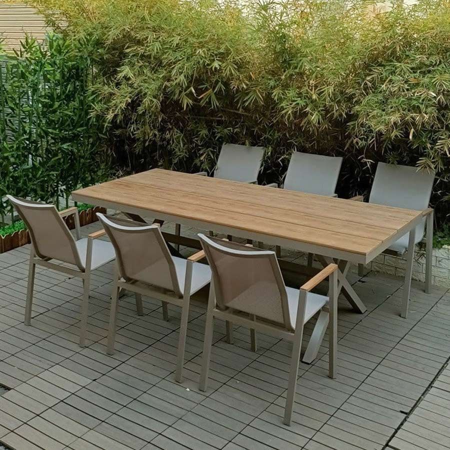 Bộ Bàn Ghế Sân Vườn LHBV23 + LHAV09 - Tinh Tế Và Bền Bỉ
