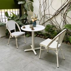 Bộ Bàn Ghế Sân Vườn LHBV9A2 + LHGC09T - Giải Pháp Tuyệt Vời Cho Không Gian Ngoại Thất