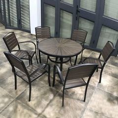 Bộ Bàn Ghế Sân Vườn LHD7 + LHGNG1 - Sự Kết Hợp Độc Đáo Và Bền Bỉ