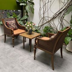 Bộ Sofa Ngoài Trời LHSFD04 – Vẻ Đẹp Cổ Điển và Độ Bền Vượt Thời Gian