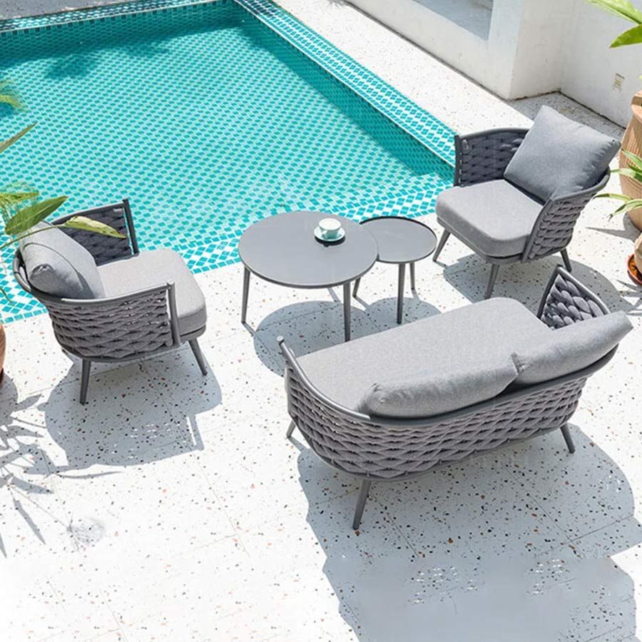 Bộ Sofa Ngoài Trời LHSR01 – Sự Lựa Chọn Hoàn Hảo Cho Không Gian Ngoài Trời Sang Trọng