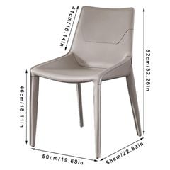 Ghế ăn bọc da cao cấp Juno