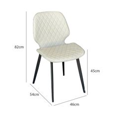 Ghế Ăn Nordic Trám Chân Đen – Phong Cách Hiện Đại
