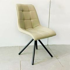 Ghế Ăn Bọc Da Cao Cấp Loft  Chân Chụm Xoay Hiện Đại và Tiện Nghi