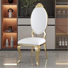 Ghế Ăn Inox Mạ Vàng Kingdom LHB840 - Tôn Vinh Không Gian Sống Đẳng Cấp