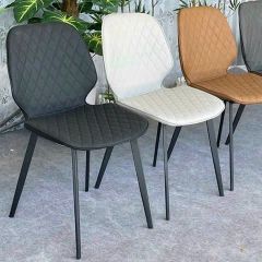 Ghế Ăn Nordic Trám Chân Đen – Phong Cách Hiện Đại