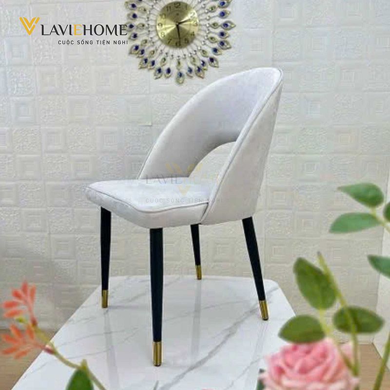 Ghế Ăn Saarinen Bọc Nỉ Cao Cấp – Sang Trọng và Tinh Tế