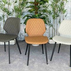 Ghế Ăn Nordic Trám Chân Đen – Phong Cách Hiện Đại