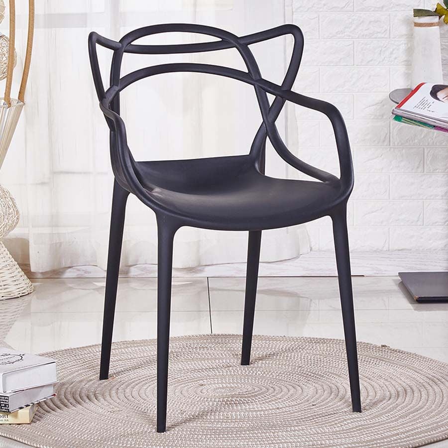 Ghế Cafe LH3008 - Nhựa PP Đúc Nguyên Khối Xếp Chồng Tiện Lợi
