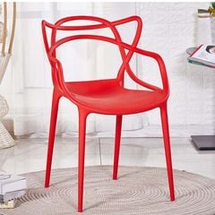 Ghế Cafe LH3008 - Nhựa PP Đúc Nguyên Khối Xếp Chồng Tiện Lợi
