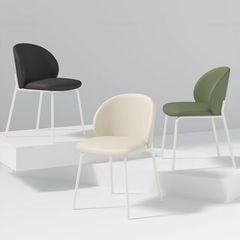 Ghế Ăn Princeton Cao Cấp – Da Sil.Carola Tẩy Mực, Màu Theo Yêu Cầu