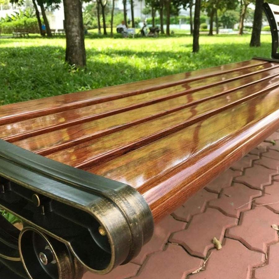 Ghế Dài Công Viên LHGCV07 – Thiết Kế Chắc Chắn và Bền Bỉ Cho Không Gian Ngoài Trời