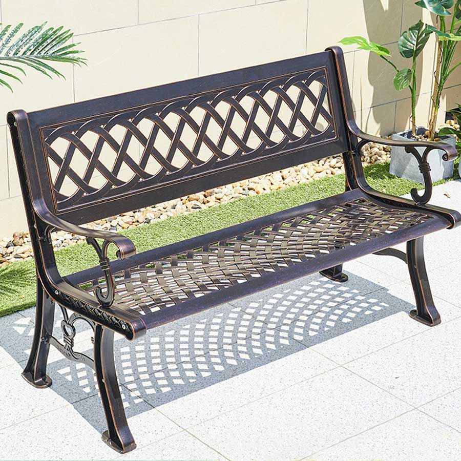 Ghế Dài Công Viên LHAV07 – Thiết Kế Bền Bỉ và Sang Trọng Cho Không Gian Ngoài Trời