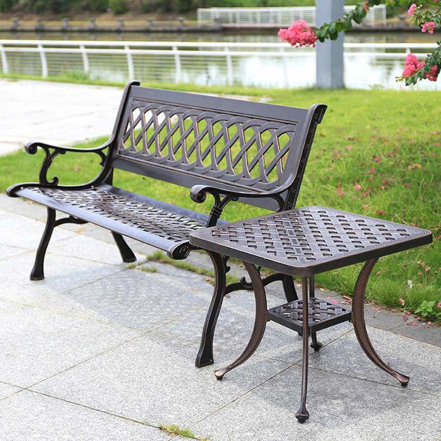 Ghế Dài Công Viên LHAV07 – Thiết Kế Bền Bỉ và Sang Trọng Cho Không Gian Ngoài Trời