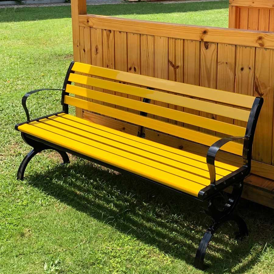Ghế Dài Công Viên LHGCV63 – Sự Lựa Chọn Bền Bỉ Cho Không Gian Ngoài Trời