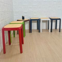 Ghế Đôn Nhựa Giả Mây LHGSK3 – Giải Pháp Tiện Lợi Cho Không Gian Cafe, Nhà Hàng
