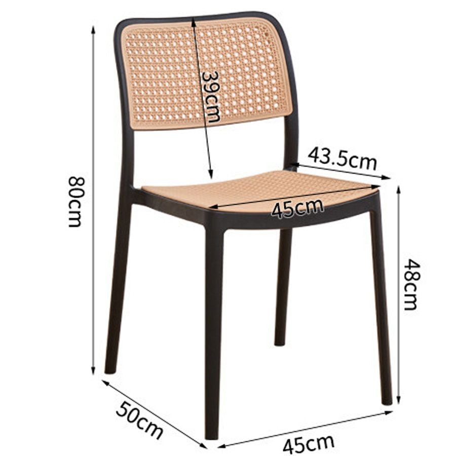 Ghế Nhựa Đúc Giả Mây LH3052 - Thiết Kế Đẳng Cấp và Sang Trọng Cho Mọi Không Gian
