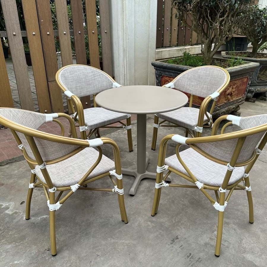 Ghế Lưới Textilene Ngoài Trời LHGC04 - Sự Kết Hợp Hoàn Hảo Giữa Phong Cách Và Chức Năng