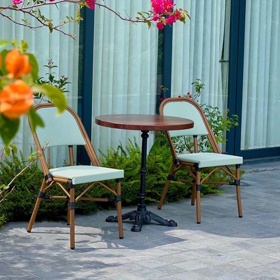 Ghế Lưới Textilene Ngoài Trời LHGC15X - Thiết Kế Tinh Tế, Thoáng Mát Cho Không Gian Ngoại Thất