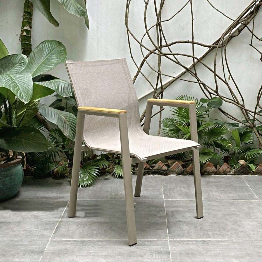 Bộ Bàn Ghế Sân Vườn LHBV19 + LHAV09 - Tinh Tế, Hiện Đại Cho Không Gian Ngoại Thất