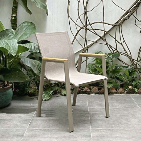 Ghế Lưới Textilene Ngoài Trời LHAV09 - Sự Kết Hợp Giữa Hiện Đại Và Tiện Nghi Cho Không Gian Ngoại Thất