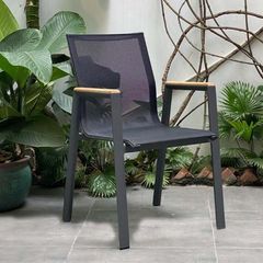 Ghế Lưới Textilene Ngoài Trời LHAV09 - Sự Kết Hợp Giữa Hiện Đại Và Tiện Nghi Cho Không Gian Ngoại Thất