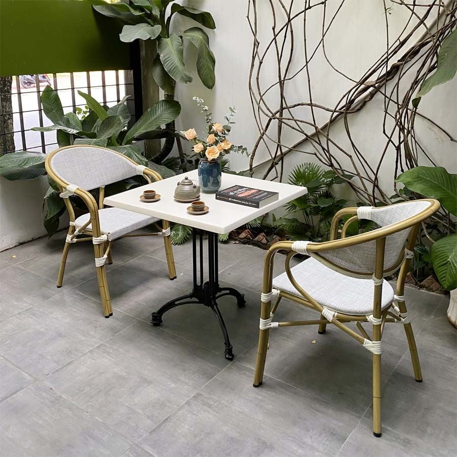 Ghế Lưới Textilene Ngoài Trời LHGC04 - Sự Kết Hợp Hoàn Hảo Giữa Phong Cách Và Chức Năng