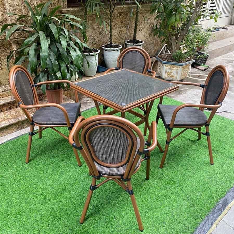 Ghế Lưới Textilene Ngoài Trời LHGC03 - Phong Cách Thanh Lịch Cho Không Gian Ngoại Thất