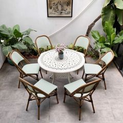 Ghế Lưới Textilene Ngoài Trời LHGC15X - Thiết Kế Tinh Tế, Thoáng Mát Cho Không Gian Ngoại Thất