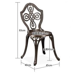 Ghế Nhôm Đúc Ngoài Trời LHAV001 - Đẳng Cấp và Bền Bỉ