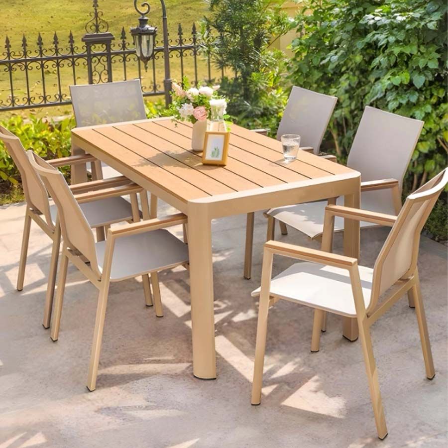 Ghế Lưới Textilene Ngoài Trời LHAV09 - Sự Kết Hợp Giữa Hiện Đại Và Tiện Nghi Cho Không Gian Ngoại Thất