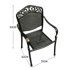 Ghế Sân Vườn Nhôm Đúc LHGN05 - Phong Cách Cổ Điển, Sang Trọng Cho Ngoại Thất