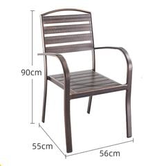 Ghế Sân Vườn Nhôm Đúc LHK1 - Phong Cách Cổ Điển, Sang Trọng Cho Ngoại Thất