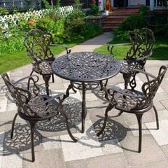 Ghế Nhôm Đúc Ngoài Trời LHAV3 - Sự Kết Hợp Hoàn Hảo Giữa Độ Bền và Tính Thẩm Mỹ