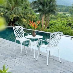 Ghế Nhôm Đúc Ngoài Trời LHGN21 - Sự Lựa Chọn Sang Trọng Cho Không Gian Ngoài Trời