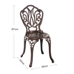 Ghế Nhôm Đúc Ngoài Trời LHAV01 - Thiết Kế Tinh Tế Cho Không Gian Sân Vườn