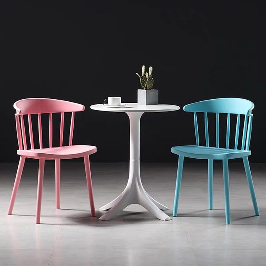 Ghế nhựa đúc nguyên khối LH3004 – Ghế nhựa PP cao cấp cho cafe, văn phòng, bàn ăn, thoáng mát, bền bỉ