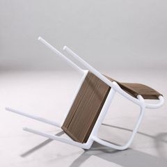 Ghế Nhựa Đúc LH3039 - Thiết Kế Hiện Đại Với Dây Dù Đan, Tay Vịn Thoải Mái