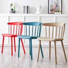 Ghế nhựa đúc nguyên khối LH3004 – Ghế nhựa PP cao cấp cho cafe, văn phòng, bàn ăn, thoáng mát, bền bỉ