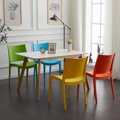 Ghế nhựa LH3007 - Ghế Nhựa Đa Năng Cho Phòng Ăn, Quán Cafe, Nhà Hàng, Thiết Kế Đơn Giản Và Kích Thước Lý Tưởng