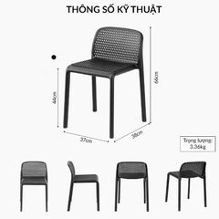 Ghế Nhựa LH3029A – Bền Vững Cho Mọi Không Gian.